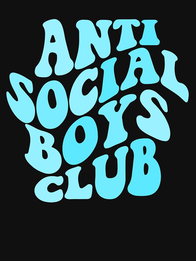 Anti Social Boys Club Funny Introvert Anti-Social Boys Club Gear by DynamicDesign