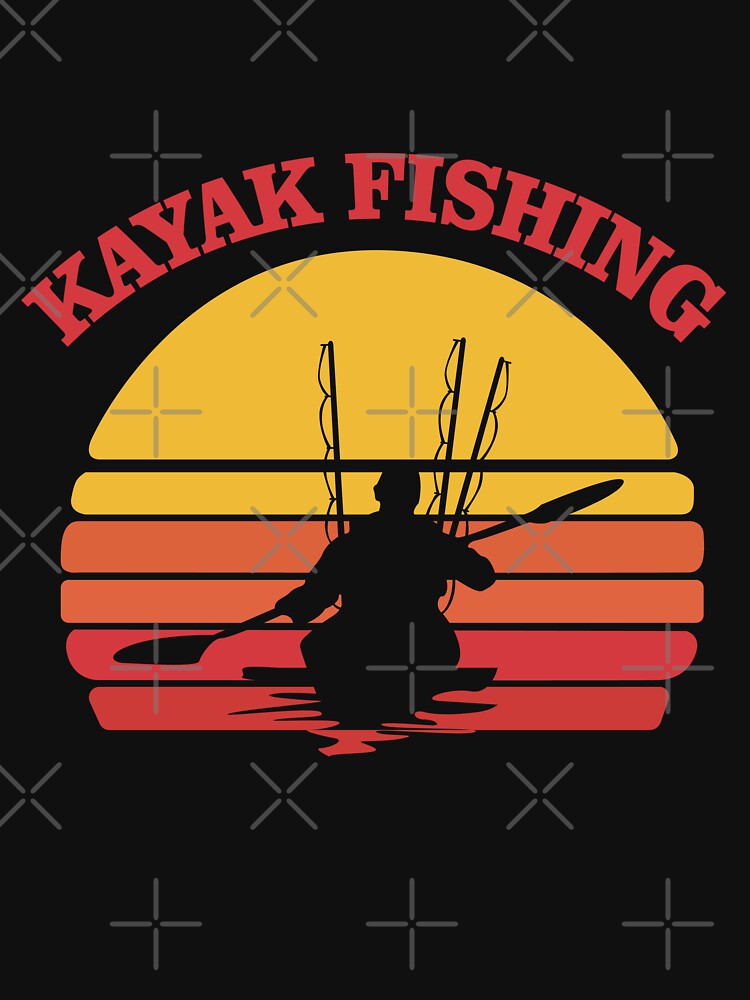 Kayak Fishing Sunset by kudostees