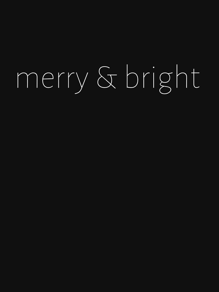 Merry & Bright by ArtitudePrintLb