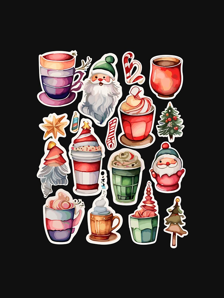 Christmas Bookish coffee by Lilac32