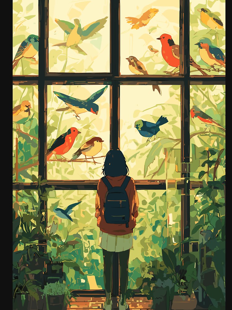 Feather Study Bird Watching Light Academia by bapupa