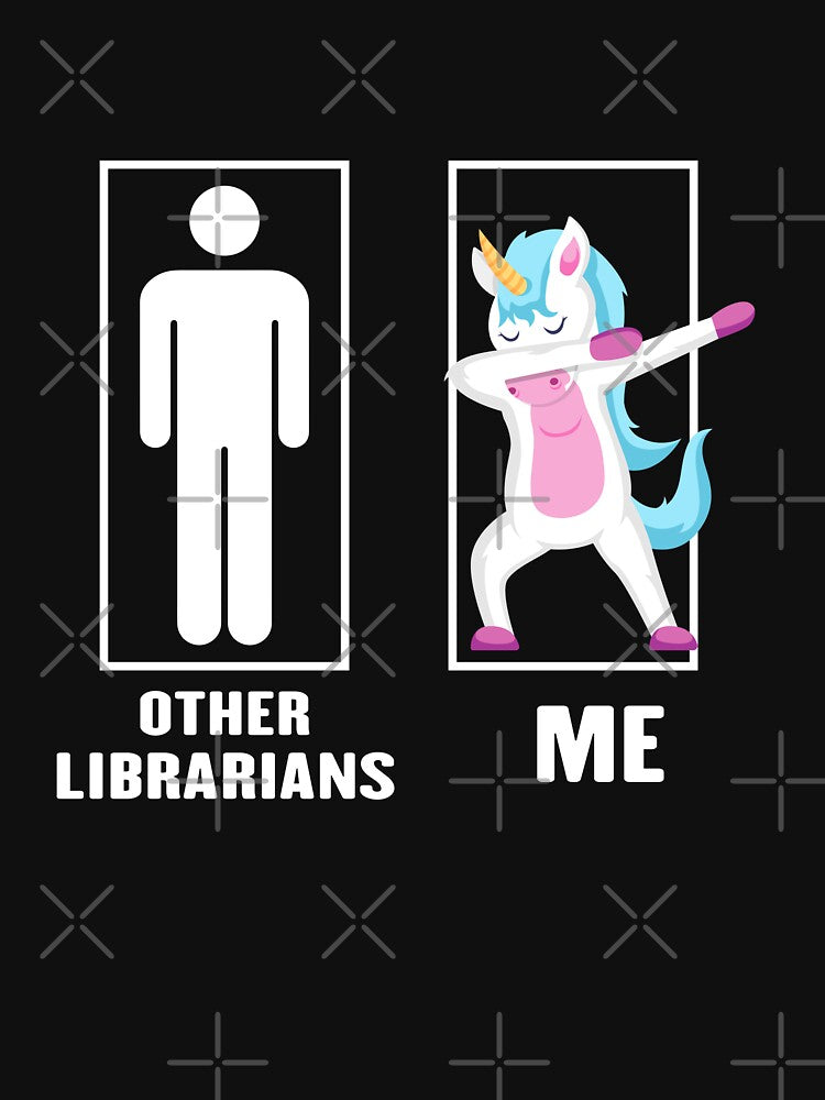 Funny Unicorn Dabbing Other librarian Me,Other librarian Me Funny Unicorn Dabbing, librarian Unicorn, librarian Dad Husband Birthday Christmas Gift by xlnv