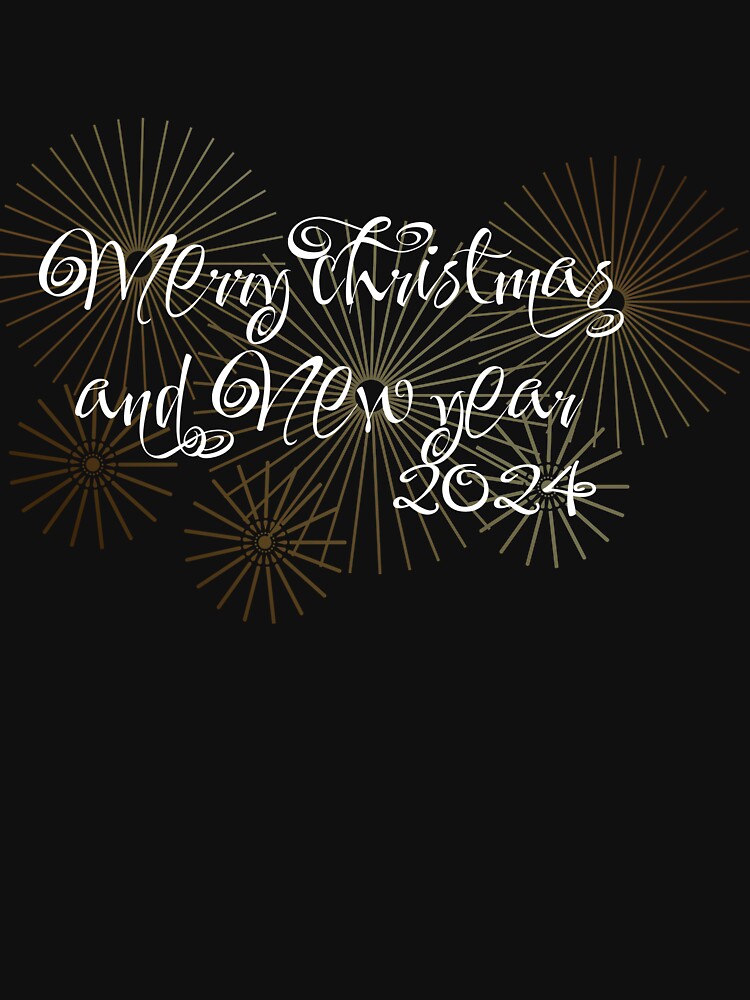 Merry christmas and New year 2024, Merry Christmas,cute christmas by Isanoe
