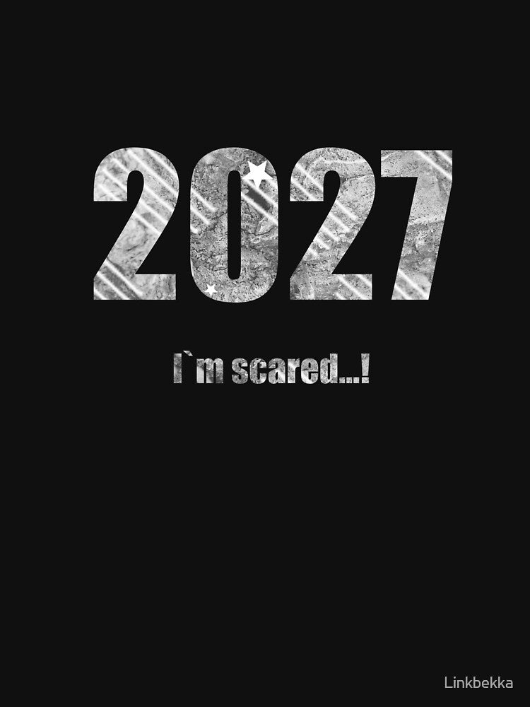 2027 tee shirt New Year Next Year T shirt by KALEIDOSCOPE UK