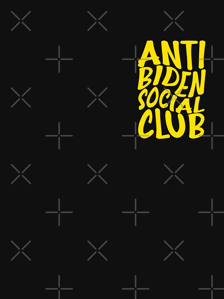 anti biden social club by happy gift art