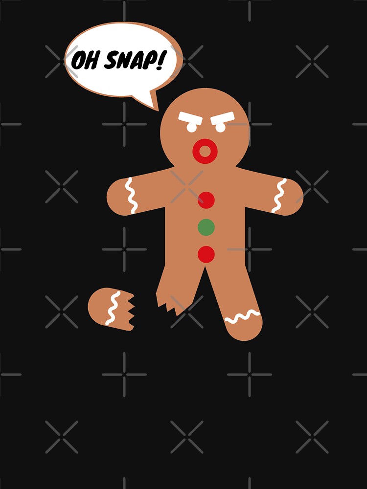 Oh Snap Gingerbread Man by momsnpops