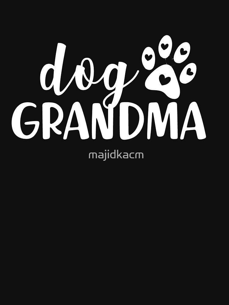 Dog Grandma - Grandma Love Dogs Gift by majidkacm