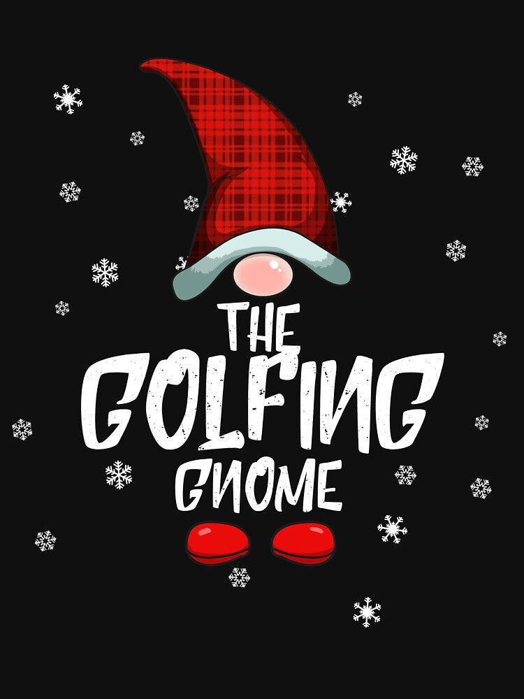 Golfing Gnome Family Christmas Pajama Golfing Gnome Gear by DynamicDesign