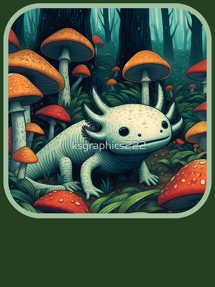 Axolotl Art #48 | Axolotl Lovers by ksgraphics222