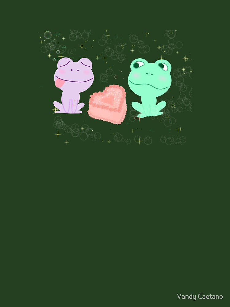 frogs on a cake date by Vandy Caetano