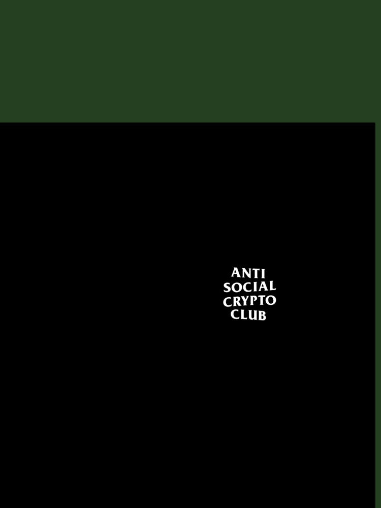 Anti Social Crypto Club Graphic T-Shirt by SandrEilersGell