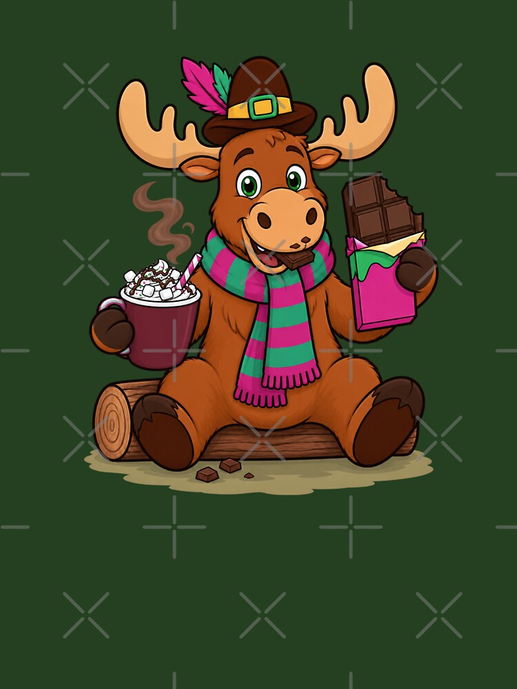 Chocolate Moose – Hot Cocoa Lover by Aimetoi