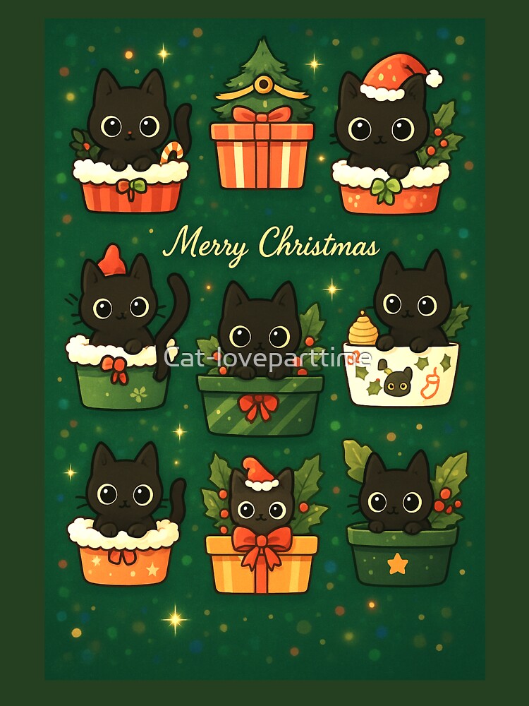Christmas Kittens in Festive Spirit by Cat-loveparttime
