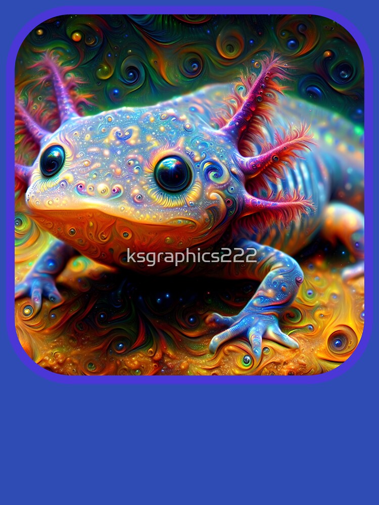Axolotl Art #31 | Axolotl Lovers by ksgraphics222