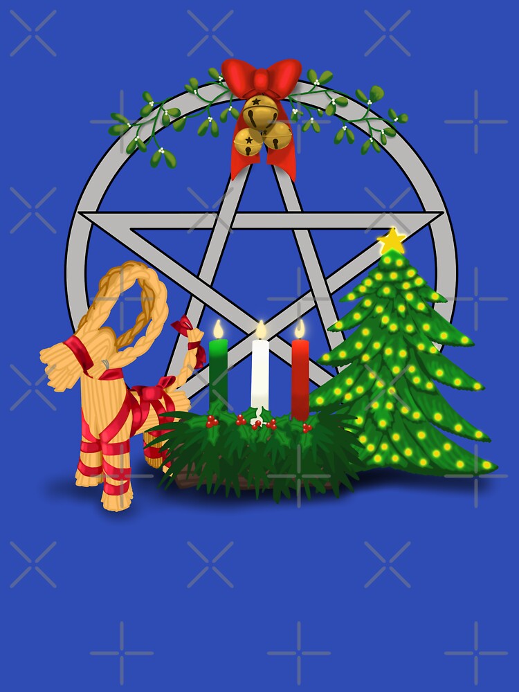 Yule Pentacle by TheAntisocialUnicorn