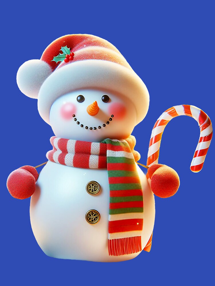 Adorable Snowman by DigiDreamyArt