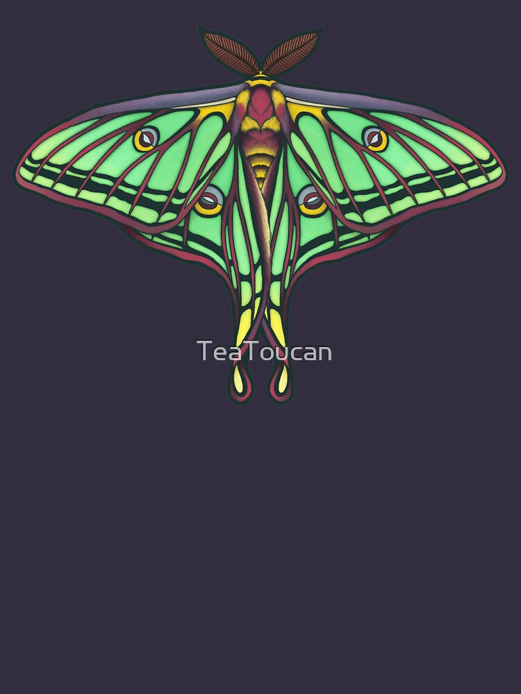Spanish Moon Moth by TeaToucan