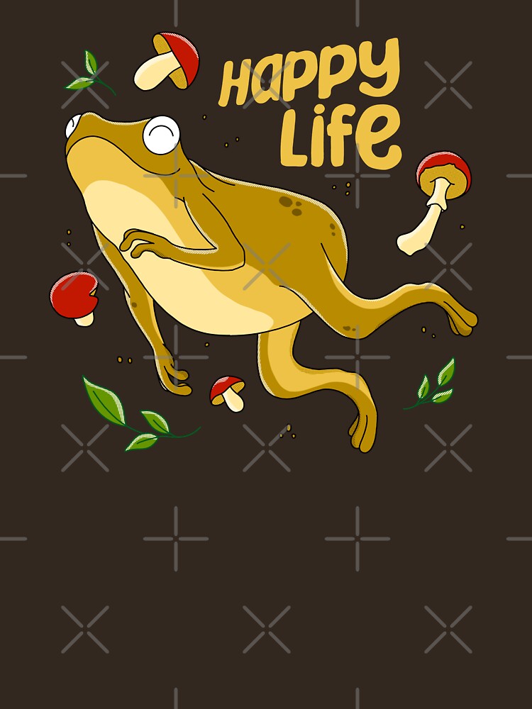 Frog Happy Life by Kimprut