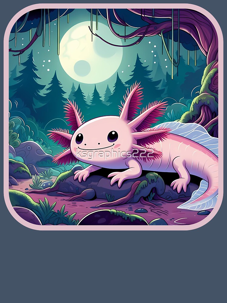 Axolotl Art #57 | Axolotl Lovers by ksgraphics222