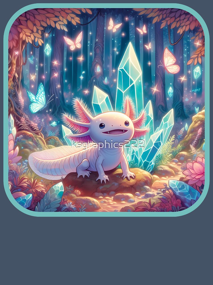 Axolotl Art #60 | Axolotl Lovers by ksgraphics222