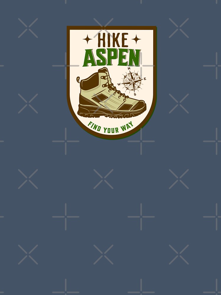 Copy of Hike Hiker Hiking Aspen Colorado by CattlettArt