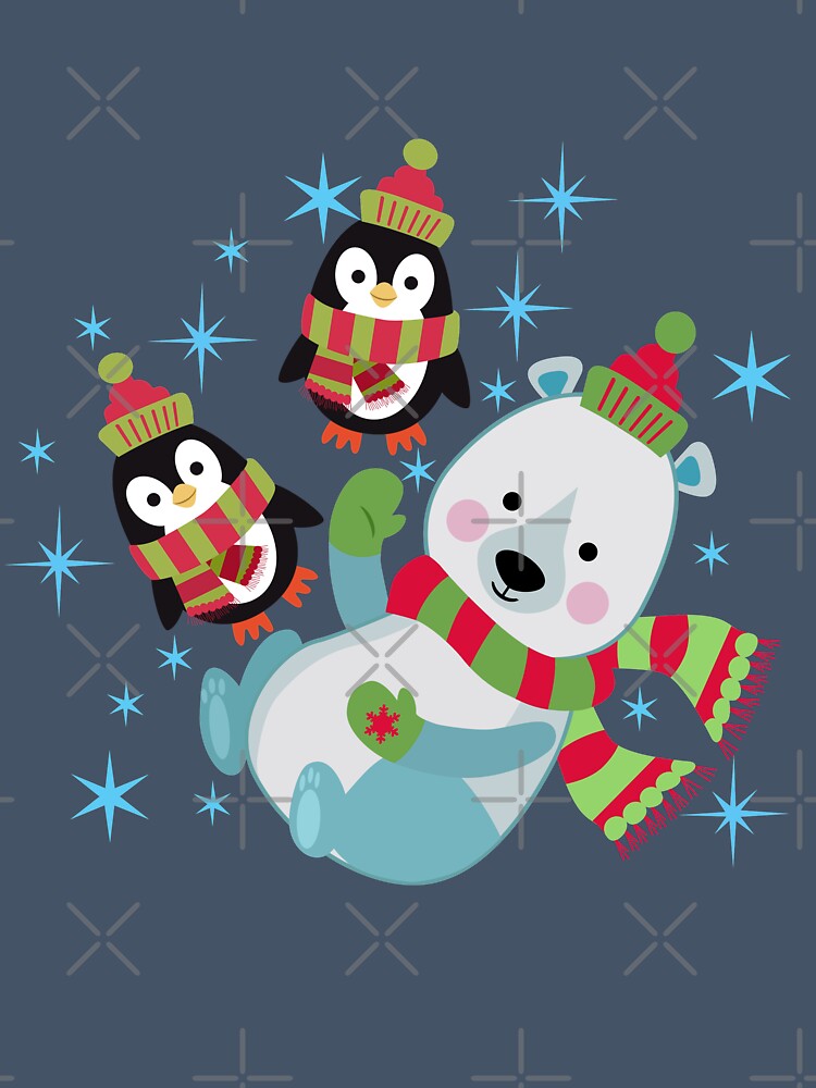 Winter wonderland Pals by Wonderful world of whimsical Art of yesteryear and today