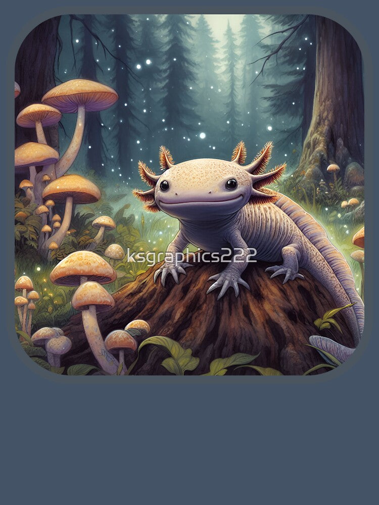 Axolotl Art #39 | Axolotl Lovers by ksgraphics222