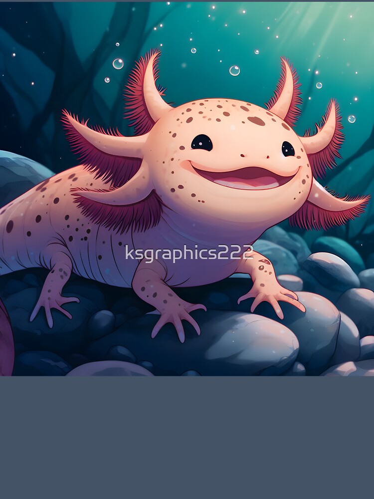 Axolotl Art #9 | Axolotl Lovers by ksgraphics222