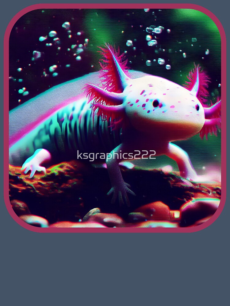 Axolotl Art #34 | Axolotl Lovers by ksgraphics222