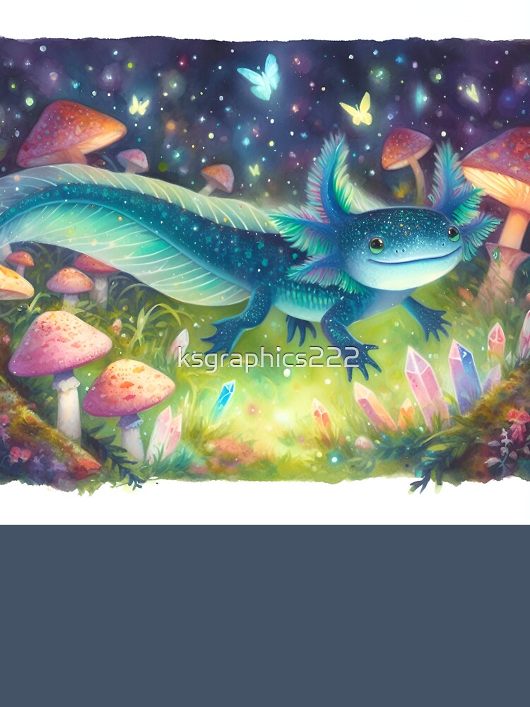 Axolotl Art #14 | Axolotl Lovers by ksgraphics222