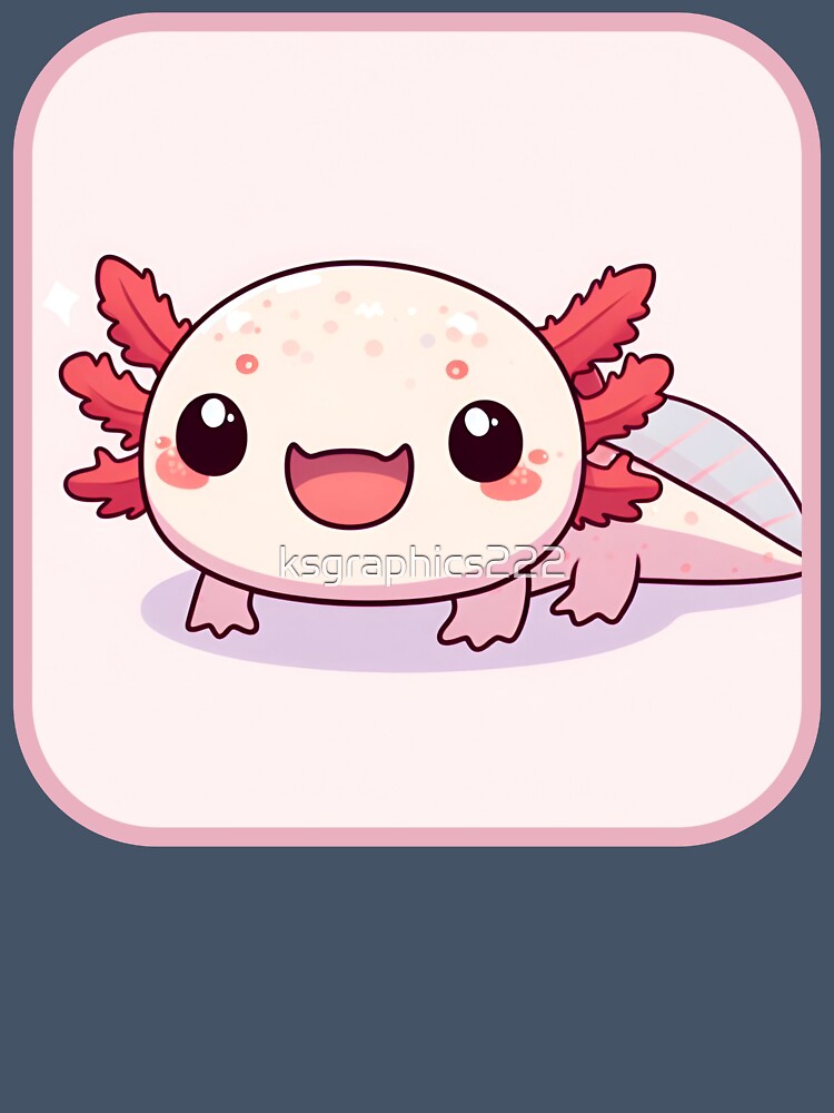 Axolotl Art #25 | Axolotl Lovers by ksgraphics222
