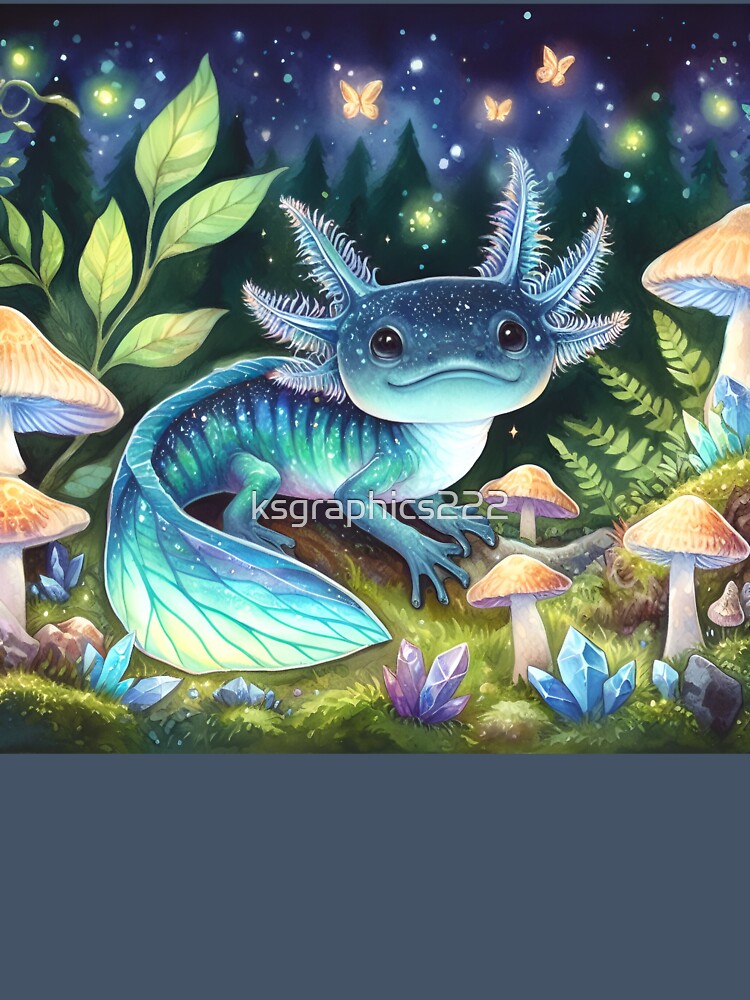 Axolotl Art #15 | Axolotl Lovers by ksgraphics222