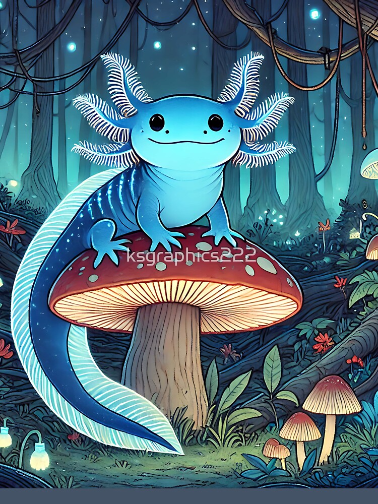 Axolotl Art #164 | Axolotl Lovers by ksgraphics222