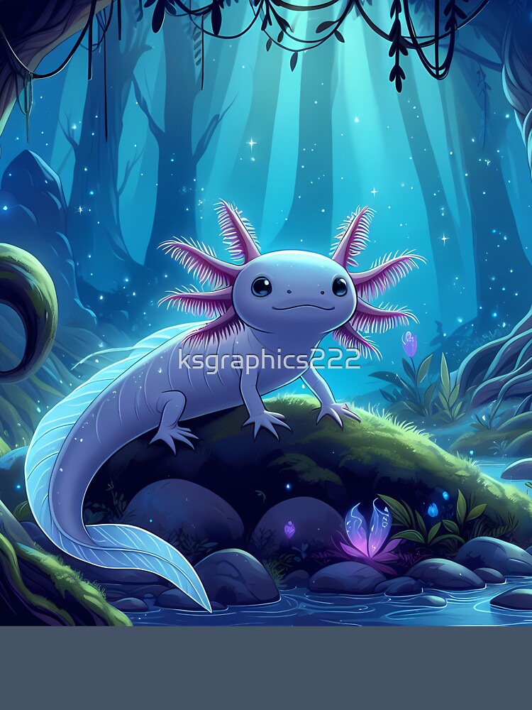 Axolotl Art #80 | Axolotl Lovers by ksgraphics222