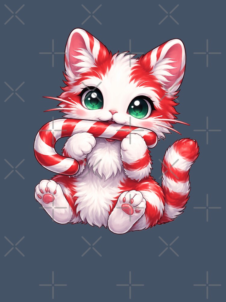 Candy Cane Cat by Shtex