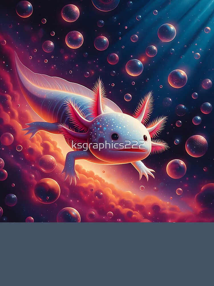 Axolotl Art #127 | Axolotl Lovers by ksgraphics222