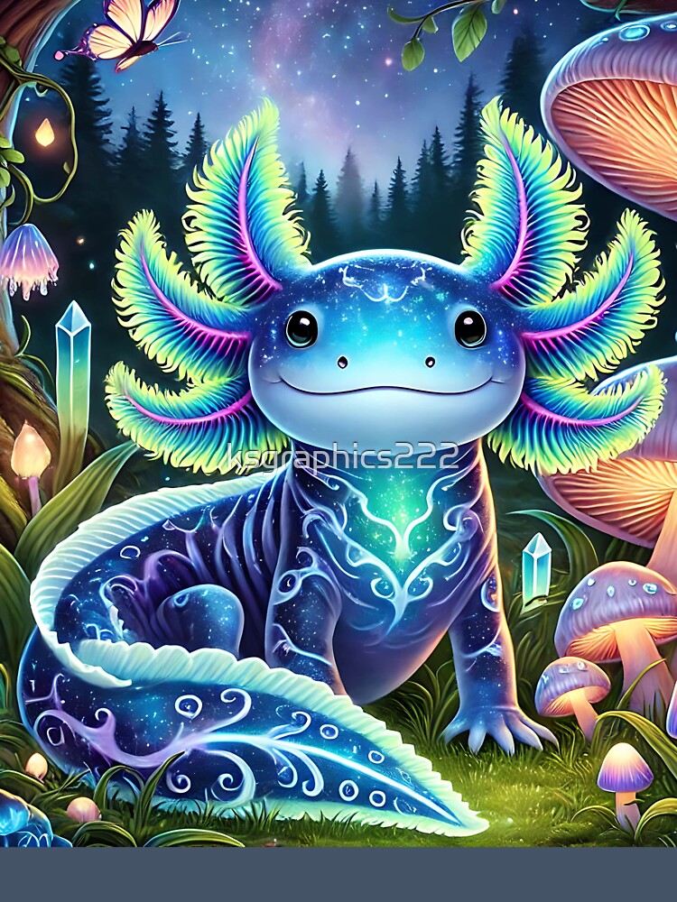 Axolotl Art #168 | Axolotl Lovers by ksgraphics222