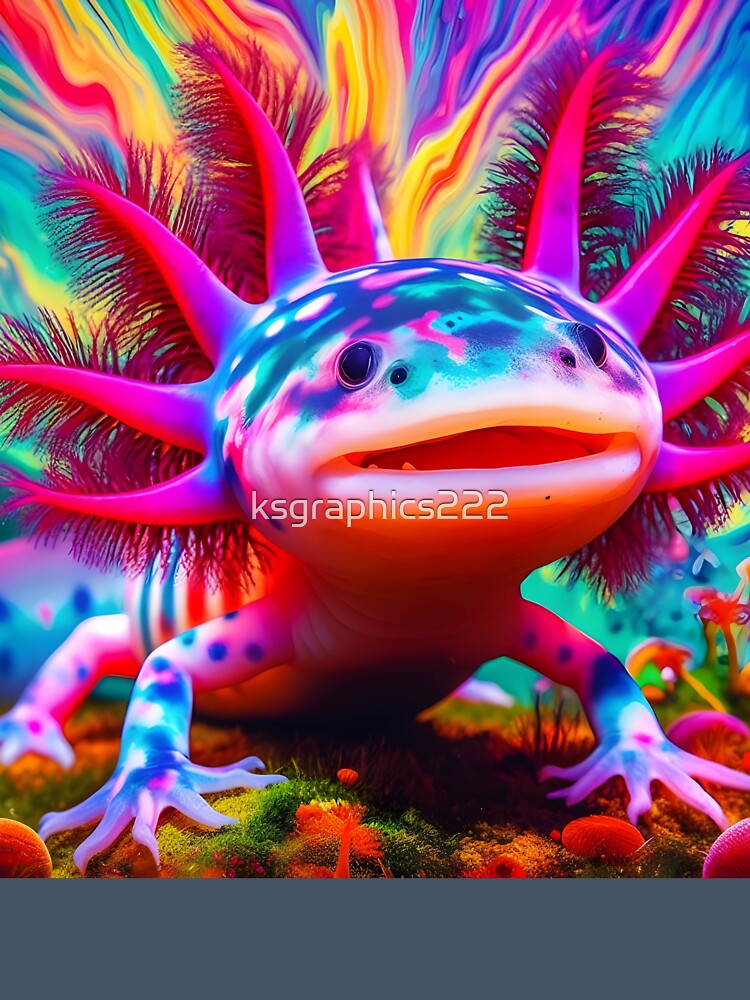Axolotl Art #93 | Axolotl Lovers by ksgraphics222