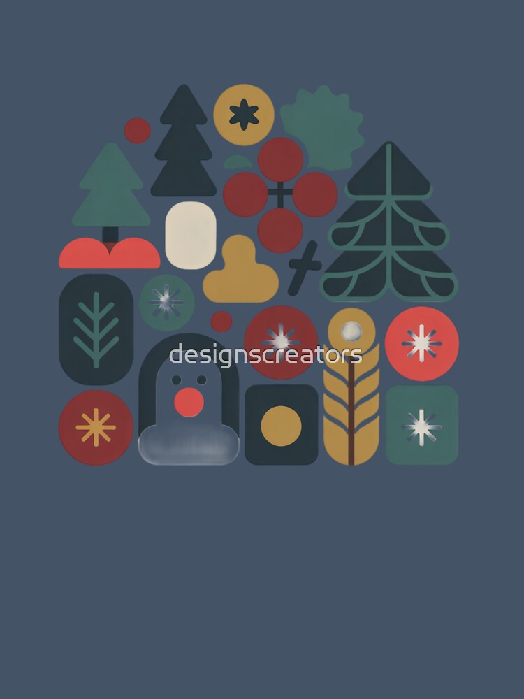 Cozy Winter Holiday Season Hygge Scene by designscreators