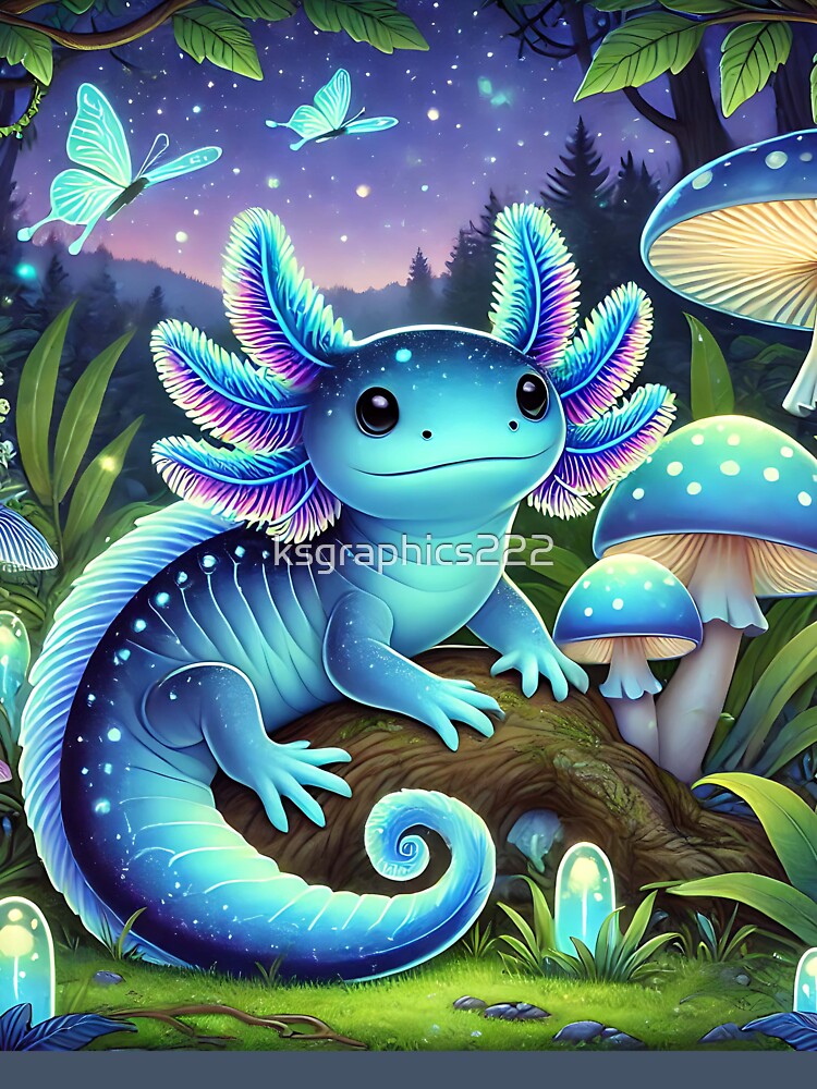 Axolotl Art #170 | Axolotl Lovers by ksgraphics222