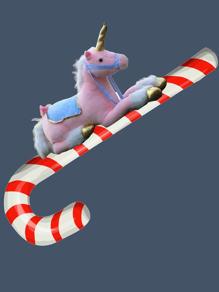 Candy Cane Unicorn by MountainGuide
