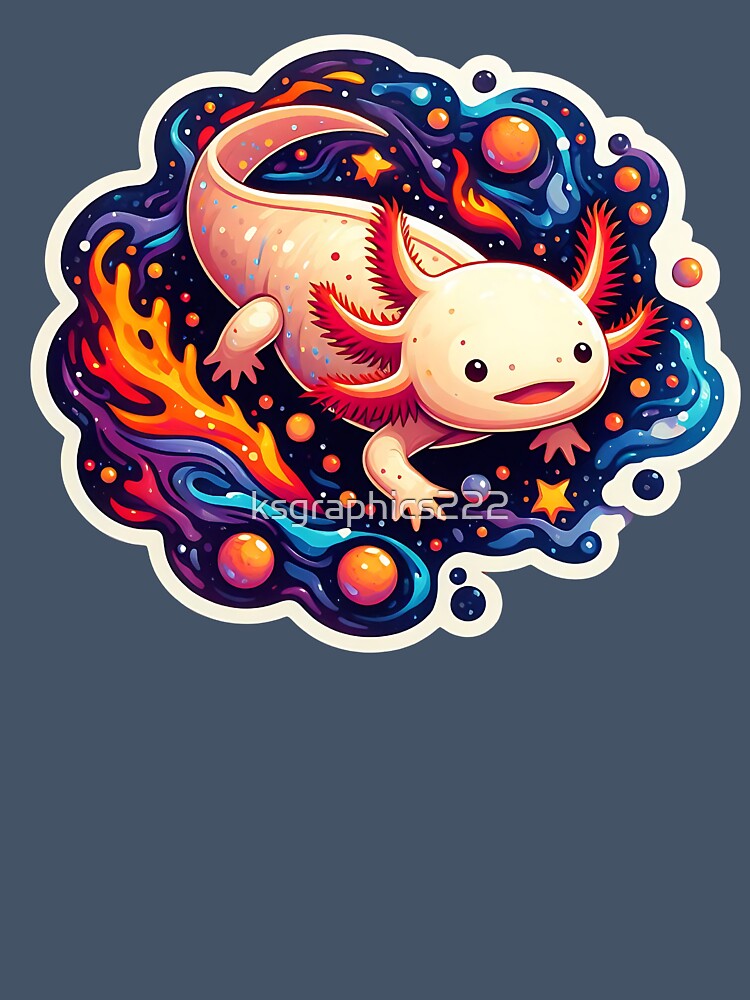 Axolotl Art #147 | Axolotl Lovers by ksgraphics222