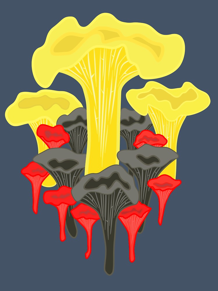 Chanterelle Forest by uduforuDesigns