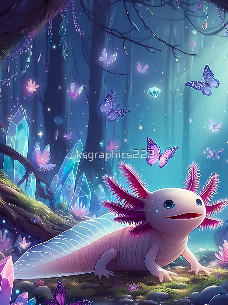 Axolotl Art #65 | Axolotl Lovers by ksgraphics222