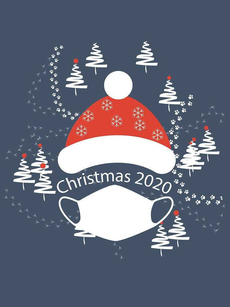 Quarantine Christmas Ornament 2020 Masked Pandemic Virus Social Distancing, Corona Ornament 2020, Merry Quarantine, Christmas Shirt For Family, Christmas Sweatshirt by GalleryArtField