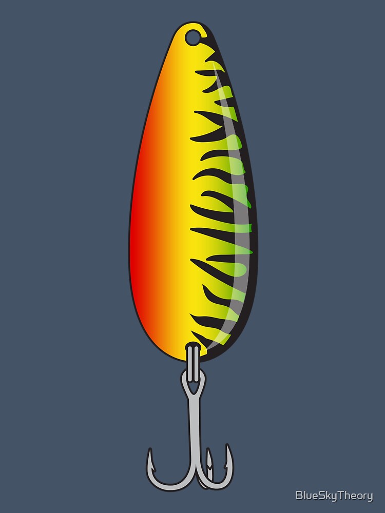 Classic Spoon Fishing Lure - Hot Mackerel by BlueSkyTheory