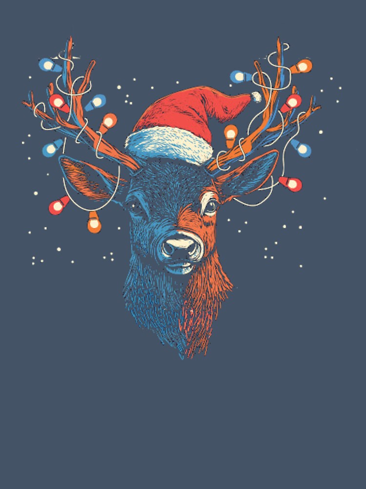 Christmas Deer by twindragonthreads