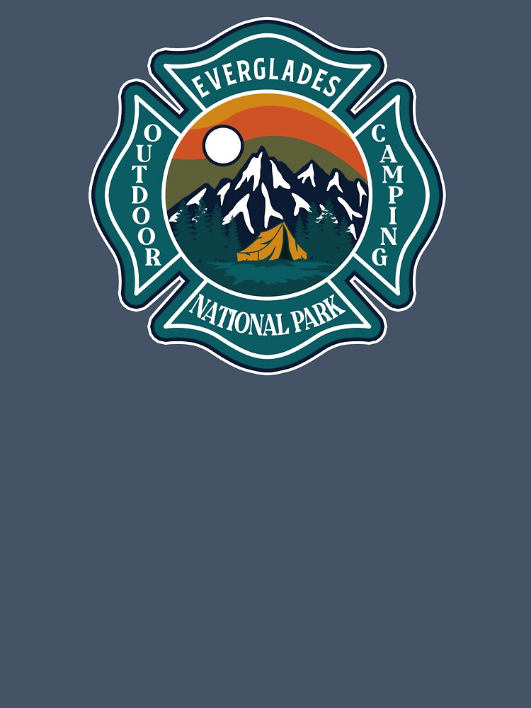 Everglades National Park-Vintage by graphic-map