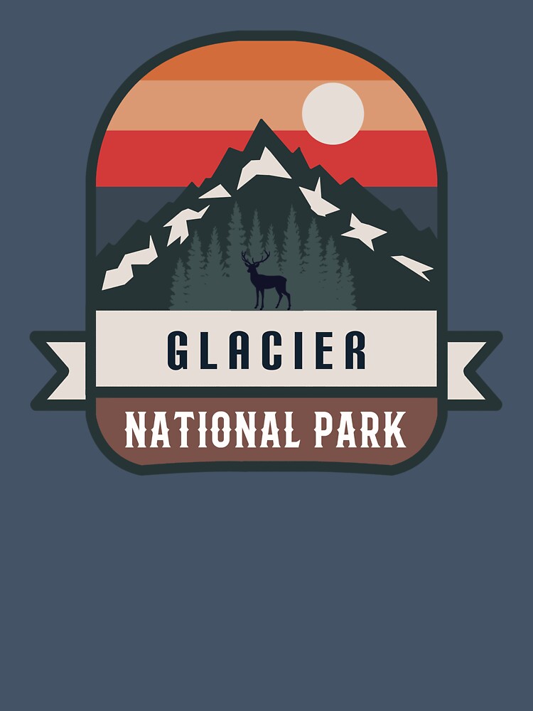Glacier National Park by Road-tees