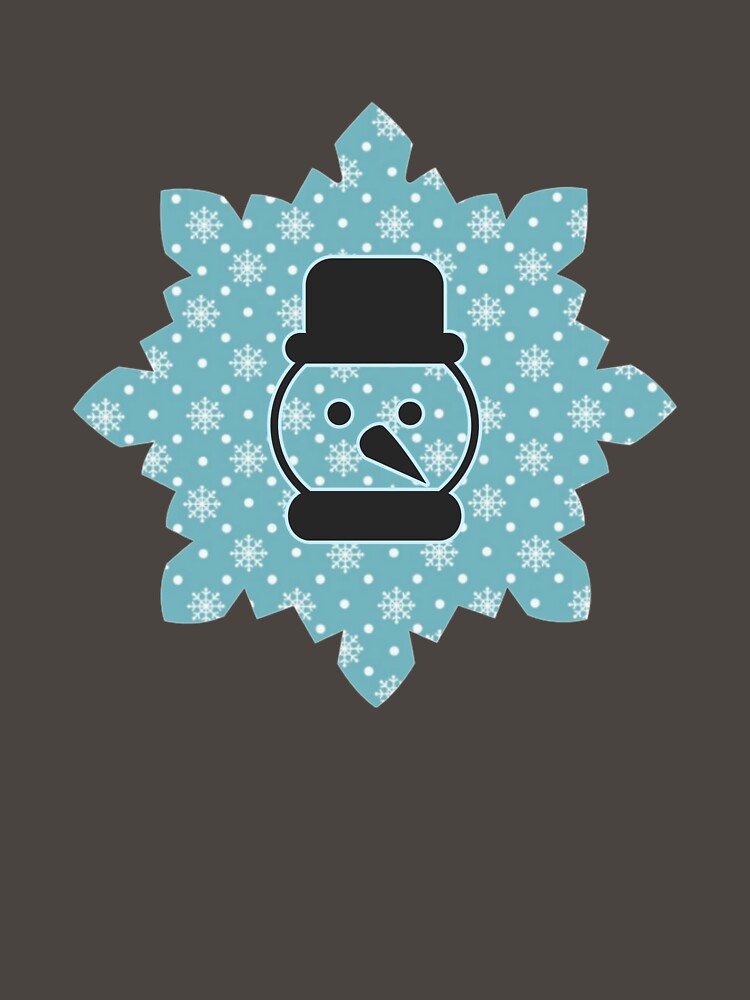 Snowman face for Christmas holidays and winter by Reda678